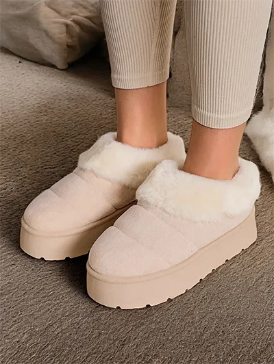 Royalfashion Women's short snow booties a'la Eliozi