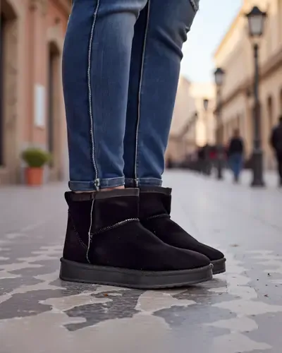 Royalfashion Short boots a'la snow boots for women Baddi