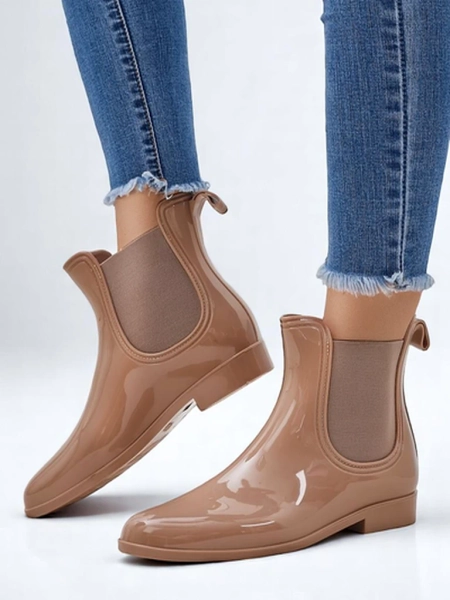 Royalfashion Women's lacquered rubber boots Seris