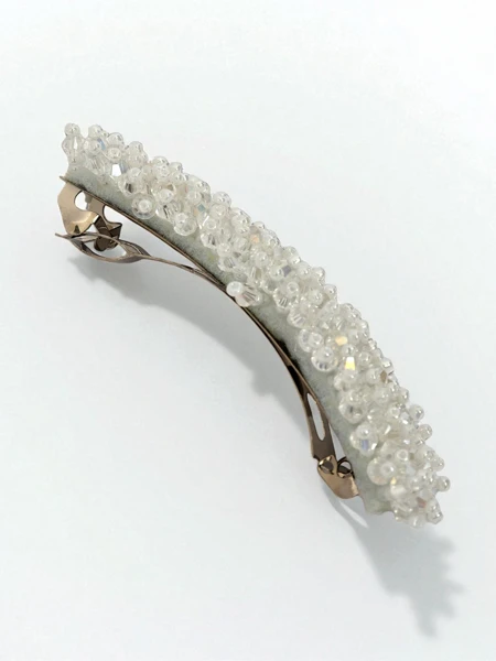 Royalfashion Hair Clip - Elegant Crystal Embellishment