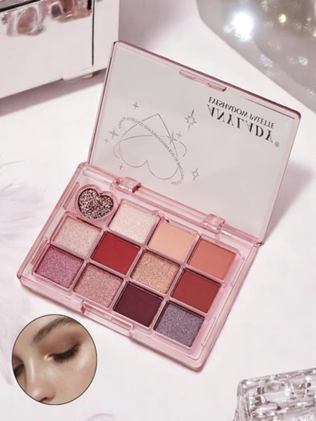 Ruby Glamour 12-color eyeshadow palette
