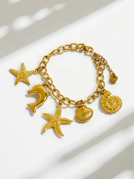 Solaria Lunae Aurelia Necklace – with sun and moon charms