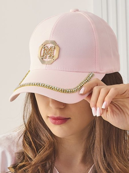 Royalfashion Cap with rhinestones Glam Vibe