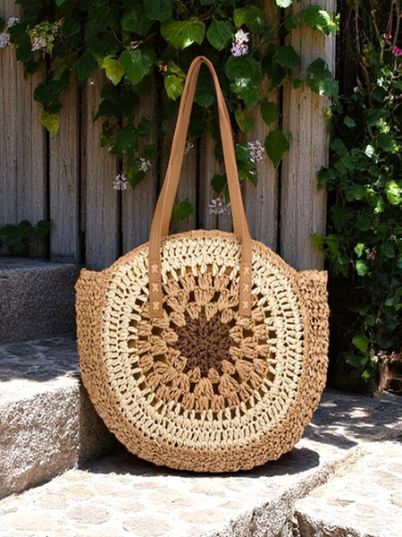 Royal Fashion Flora Grande Straw Women's Handbag