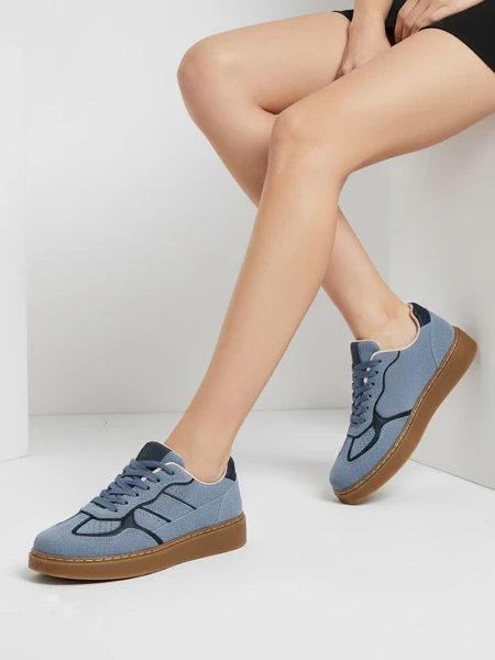 Luna Women's Sneakers Blue Ecological Casual