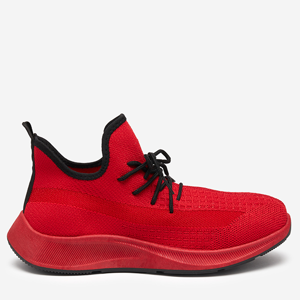 Red Domakko men's sports shoes - Footwear