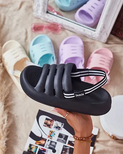 Royalfashion Women's Sportin rubber flip-flops