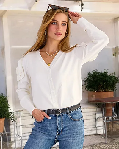 Royalfashion Unbuttoned Women's Sweater