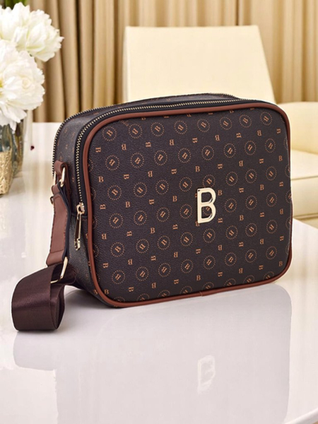 Royalfashion Small women's handbag made of eco leather with Viva Print