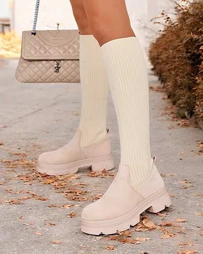 Royalfashion Women's Anobbi slip-on boots