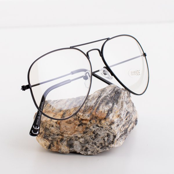 Black-rimmed transparent sunglasses - Eyewear