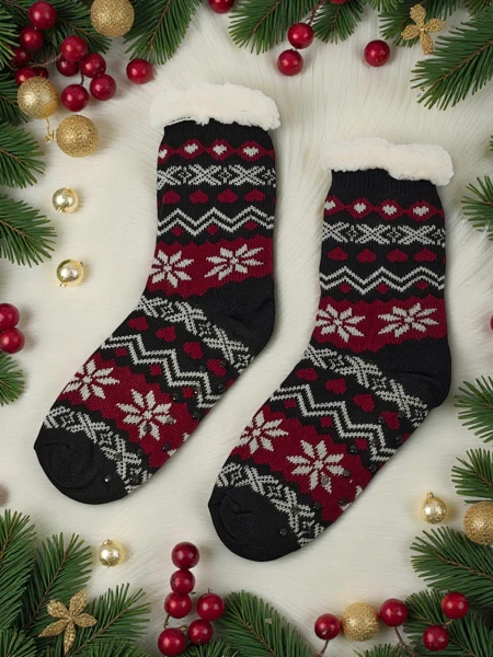 Insulated Christmas Women's Socks WinterJoy