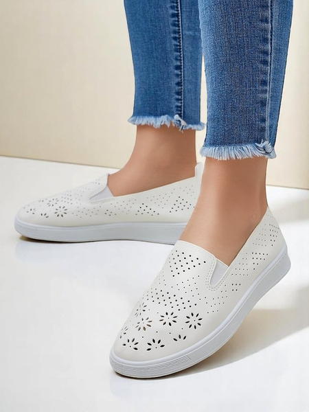 Royalfashion Openwork women’s slip-on shoes Mayla
