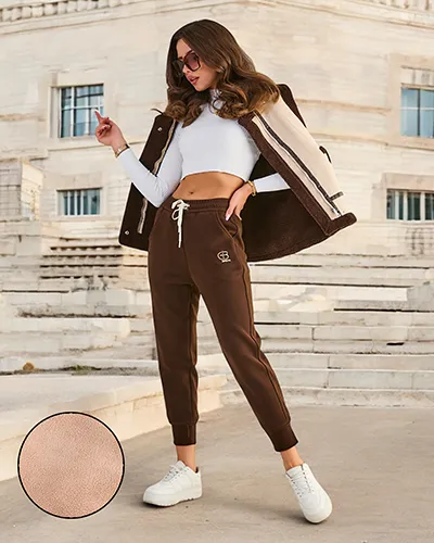 Royalfashion Women's Fleece Jogger Pants
