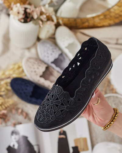 Royalfashion Women's low-heeled half shoes Dellio