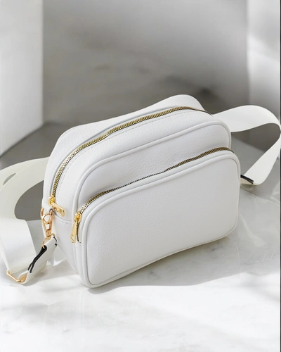 Royalfashion Small women's handbag made of eco-leather with embossing