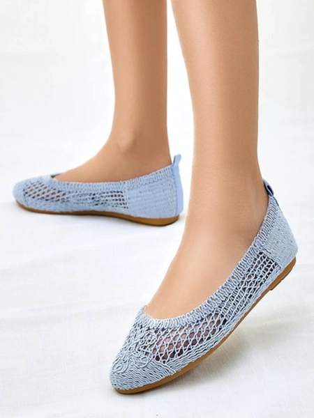 Royalfashion Women's perforated ballerinas Annete