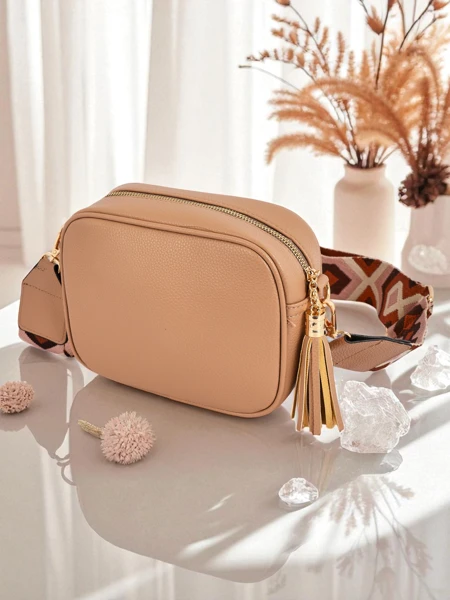 Royalfashion Small Women's Eco-Leather Handbag with Colorful Strap Kovi Lace