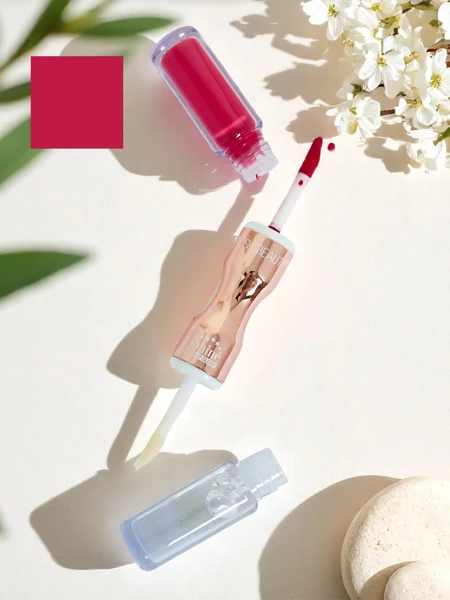 Lipstick and clear gloss 2-in-1 Velvet Punch