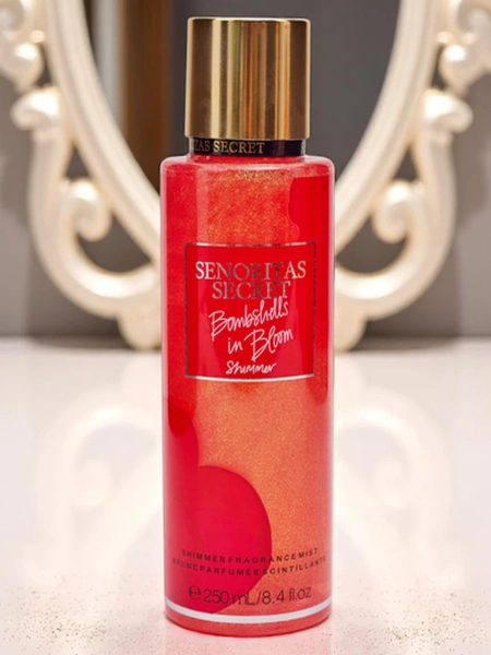 Senoritas Secret Body Mist Seduction Shimmer with glitter