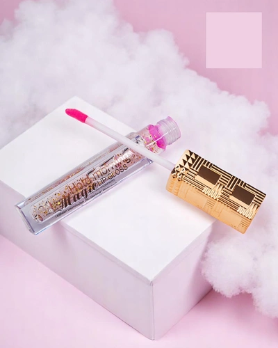 Colorless Lip Gloss 24K moisturizing with golden particles