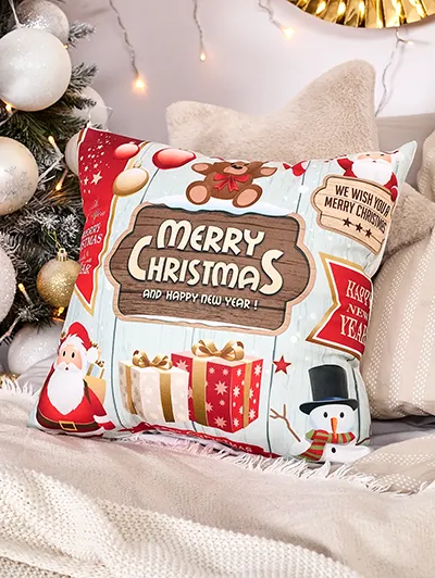 Royalfashion Decorative Christmas pillowcase