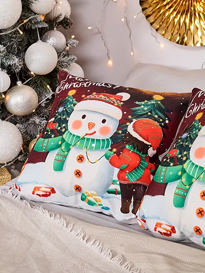 Royalfashion Decorative Christmas cushion cover