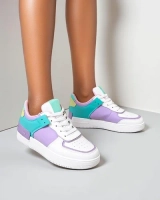 white ||  multicolored || violet
