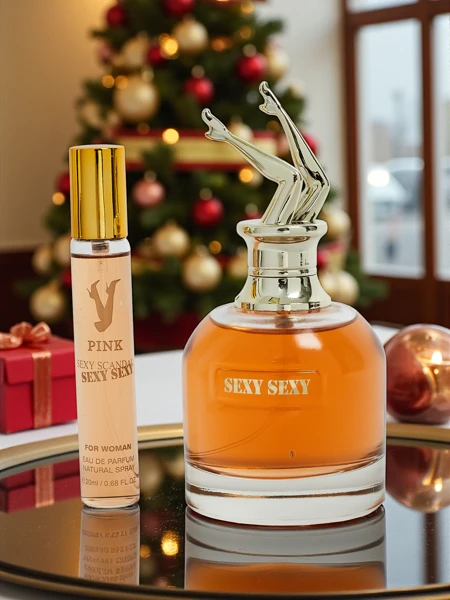 Inspired Women's Perfume Set and Scandal Pink Sexy Perfume