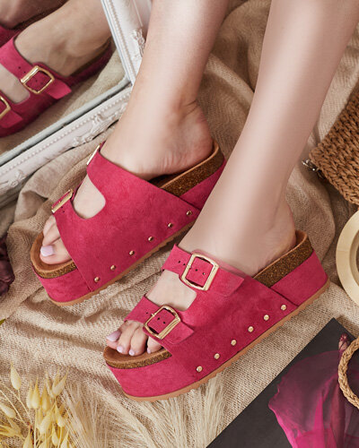 Royalfashion Women's Sodass platform flip-flops