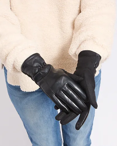 Royalfashion Women's Eco-Leather Gloves