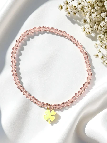 Royalfashion Women's bracelet with a clover charm