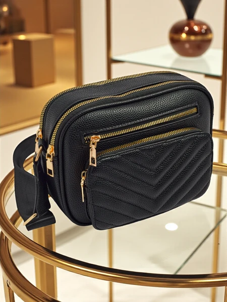 Small Women's Eco-Leather Bag Lunar Elegance