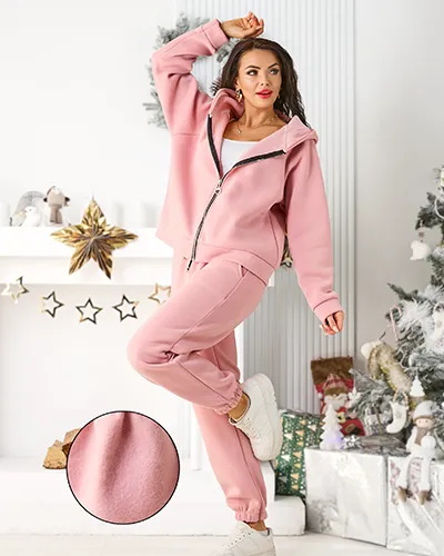 Royalfashion Women's Cotton Sweatshirt Set