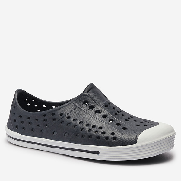 Navy blue openwork children's rubber sneakers Jiteri - Footwear