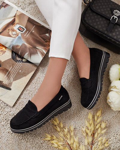 Royalfashion Openwork women's moccasins Leteller