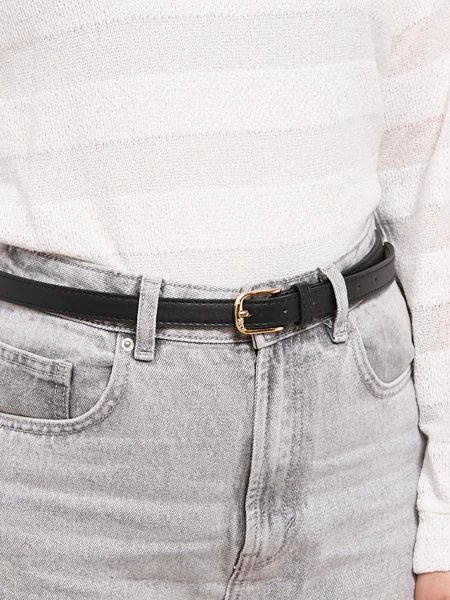 Women's casual pants belt