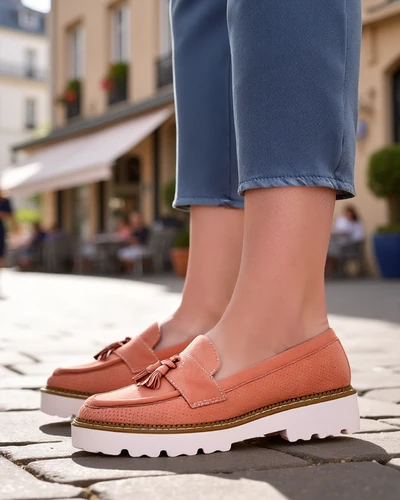 Royalfashion Openwork women's moccasins Esiobb