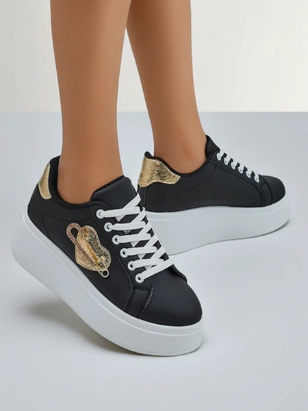 Royalfashion Women's Platform Sneakers Lovig