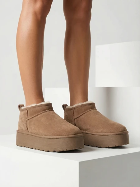 Royalfashion Women's short boots a'la snow boots Ozozi