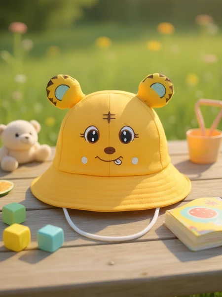 Royalfashion Children's Bucket Hat Happy Patches