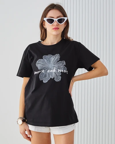 Royalfashion Women's Cotton T-Shirt More and More