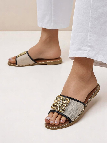 Royalfashion Women’s flat-sole slippers Rorole