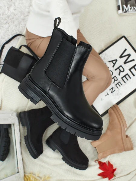 Women's eco-leather ankle boots Solmira