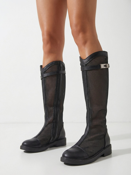 Royalfashion High perforated women's ankle boots Ovittole