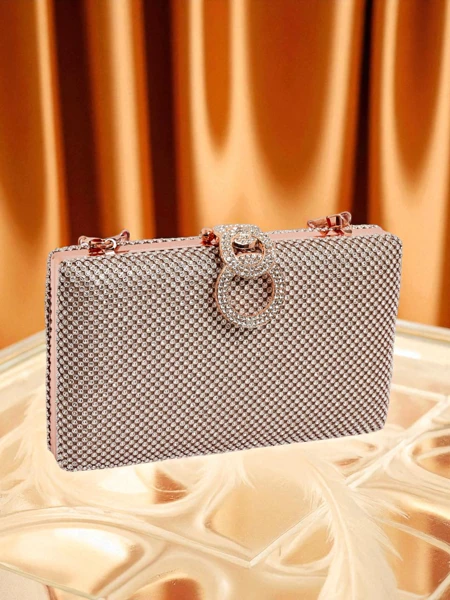 Royalfashion Women's Clutch Bag with Zirconia Armeddo