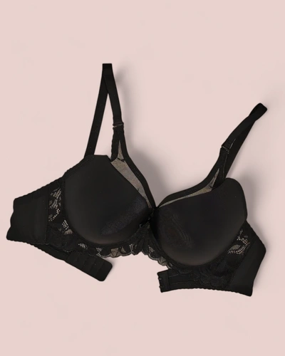 Royalfashion Women's padded bra with mesh