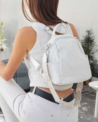 Royalfashion Small women's eco-leather backpack