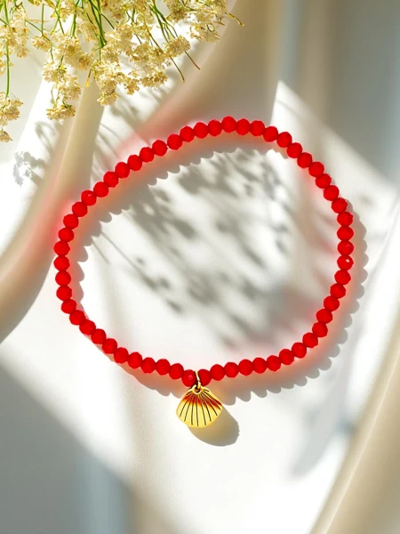 Royalfashion Women's bracelet with shell pendant