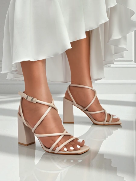 Royalfashion Women’s block heel sandals Elysia